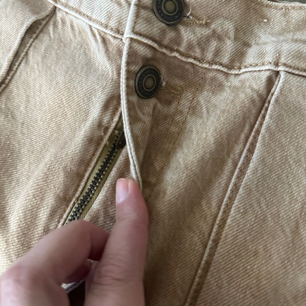 Free People We The Free Marx Slouchy Cargo Pants NWT 27 - Picture 13 of 16